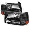 xTune Crystal Headlights 1992-1996 Ford F150/Bronco - image 1