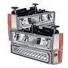xTune Crystal Headlights 1988-1993 GM Trucks - image 1