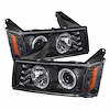 Halo LED Projector Headlights 2004-2012 Chevy Colorado/GMC Canyon - image 1
