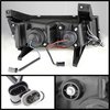 Halo LED Projector Headlights 2004-2012 Chevy Colorado/GMC Canyon - image 3