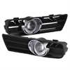 Halo Projector Fog Lights w/Switch 1999-2004 Volkswagen Golf - image 1