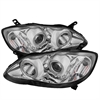 xTune Halo LED Projector Headlights 2003-2008 Toyota Corolla - image 1