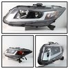 DRL Projector Headlights 2012-2014 Honda Civic - image 2