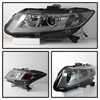 DRL Projector Headlights 2012-2014 Honda Civic - image 1