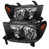 xTune OEM Style Crystal Headlights 2007-2013 Toyota Tundra - image 1