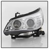 Halo CCFL Projector Headlights 2004-2007 BMW E60 5-Series - image 2