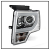 DRL Projector Headlights 2009-2014 Ford F150 - image 1
