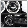 Halo LED Projector Headlights 2006-2010 Dodge Charger - image 3