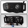 Halo LED Projector Headlights 2002-2005 Dodge Ram - image 3