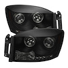Halo LED Projector Headlights 2006-2008 Dodge Ram - image 1