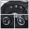 Halo LED Projector Headlights 2005-2007 Jeep Grand Cherokee - image 3