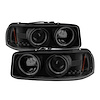 Halo CCFL Projector Headlights 1999-2006 GMC Sierra - image 1