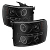 Halo CCFL Projector Headlights 2007-2013 Chevy Silverado - image 1