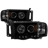 Halo CCFL Projector Headlights 2002-2005 Dodge Ram - image 1