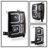 DRL Projector Headlights 2014-2015 Chevy Silverado - image 1
