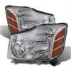 xTune OEM Style Crystal Headlights 2004-2007 for Nissan Titan/Armada - image 1