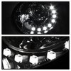 DRL Projector Headlights 1998-2005 Volkswagen Beetle - image 3