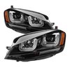 DRL Projector Headlights 2014-2016 Volkswagen Golf VII - image 2