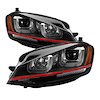 DRL Projector Headlights 2014-2016 Volkswagen Golf VII - image 1