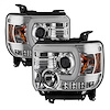 Light Bar DRL Projector Headlights 2014-2015 GMC Sierra - image 1