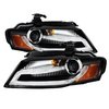DRL LED Projector Headlights 2009-2012 Audi A4 - image 2