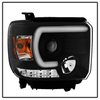 Light Bar DRL Projector Headlights 2014-2015 GMC Sierra - image 3