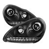 DRL LED Projector Headlights 2003-2006 Porsche Cayenne - image 2
