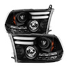 Light Bar DRL Projector Headlights 2009-2016 Dodge Ram - image 1