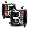 Light Bar DRL Projector Headlights 2015-2016 Chevy Silverado 2500HD/3500HD - image 1