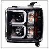 Light Bar DRL Projector Headlights 2015-2016 Chevy Silverado 2500HD/3500HD - image 2