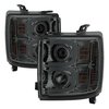 Light Bar DRL Projector Headlights 2015-2016 Chevy Silverado 2500HD/3500HD - image 2