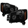 xTune Halo LED Projector Headlights 2004-2015 for Nissan Titan - image 1