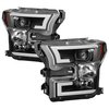 Light Bar DRL LED Projector Headlights 2015-2017 Ford F150 - image 2