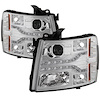 DRL LED Projector Headlights 2007-2014 Chevy Silverado - image 1