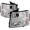 DRL LED Projector Headlights 2007-2014 Chevy Silverado - image 2