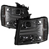 DRL LED Projector Headlights 2007-2014 Chevy Silverado - image 1