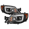 Light Bar DRL Projector Headlights 2008-2014 Subaru Impreza WRX