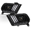 Light Bar LED Projector Headlights 2010-2013 Ford Mustang w/HID Headlights - image 1