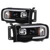 DODGE RAM HEADLIGHTS BLK - image 2