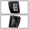 Version 3 Light Bar LED Tail Lights for 1999-2004 Jeep Grand Cherokee [Black] - image 2