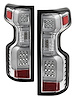 LED Tail Lights for 2019-2020 Chevy Silverado 1500, 2500, 3500, Chrome - image 1