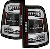 LED Tail Lights for 2019-2020 Dodge Ram 1500, Black - image 1