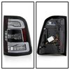 LED Tail Lights for 2019-2020 Dodge Ram 1500, Black - image 2