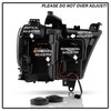 Signature Series Halogen Projector Headlights 2019-2020 Dodge Ram 1500, Black - image 4