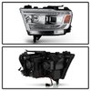 Signature Series Halogen Projector Headlights 2019-2020 Dodge Ram 1500, Chrome - image 2