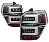 LED Tail Lights 2010-2014 Toyota 4Runner, Black - image 1