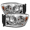 xTune Crystal Headlights 2006-2009 Dodge Ram - image 1