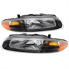 xTune Crystal Headlights 1996-2000 Chrysler Sebring Convertible - image 1