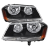xTune Crystal Headlights 2008-2014 Dodge Avenger - image 1