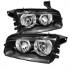 xTune Crystal Headlights 2006-2010 Dodge Charger - image 1